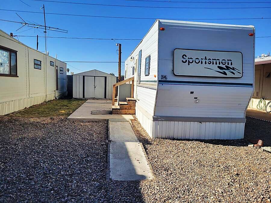 RV lot within the community